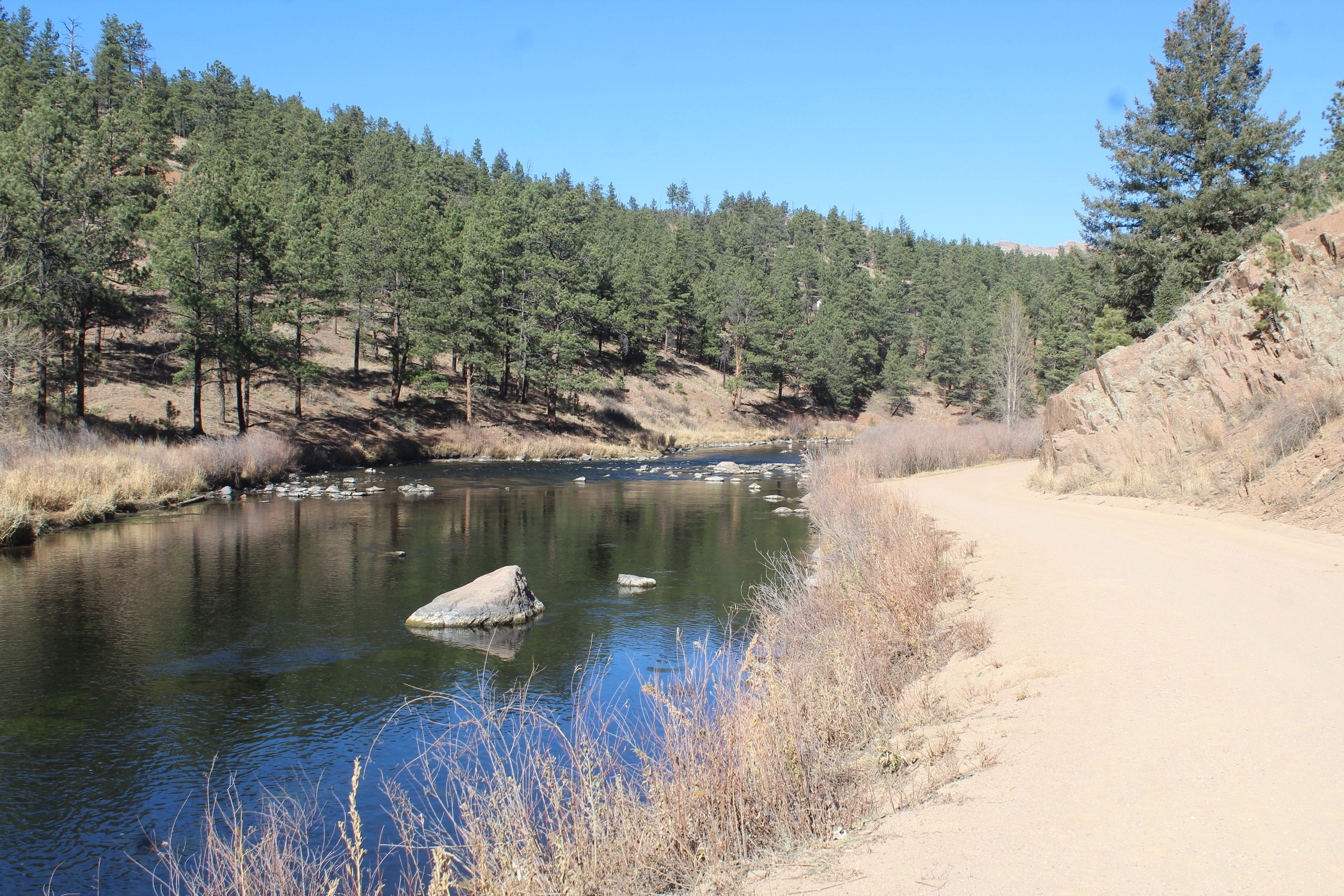 nov.12 lone rock shot – Discover Deckers Colorado